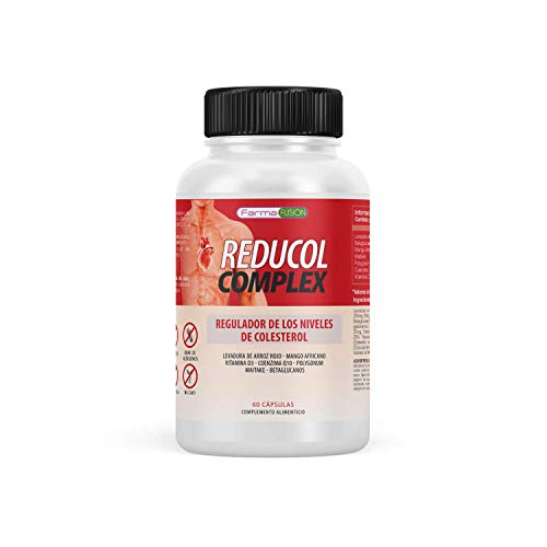 Tratamiento para el Colesterol | Levadura de Arroz rojo, Coenzima Q10, Resveratrol y Vitamina D | Colesterol sano | Reduce los niveles de Colesterol | Protege la salud cardiovascular | 60 cápsulas.