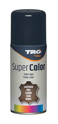 TRG The One - Tinte en Spray para calzado de Piel y Piel Sintética | Ideal para Restaurar o cambiar el color de Zapatos de Piel | Super Color #310 Canela, 150ml