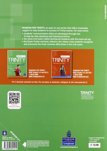 Trinity. GESE Grades 3-4 and ISE 0. Per le Scuole superiori. Con Multi-ROM. Con espansione online