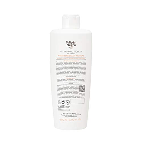 Tulipán Negro Gel Micelar Piel Sensible y Atópica 500 ml