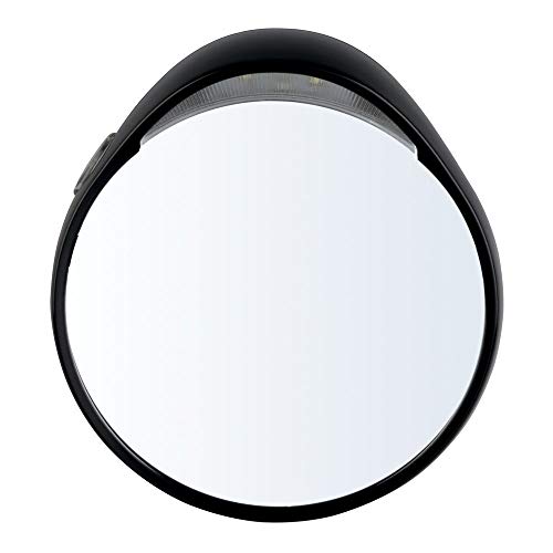 Tweezerman - Espejo cosmético con iluminación (10 aumentos, 96 gr.)