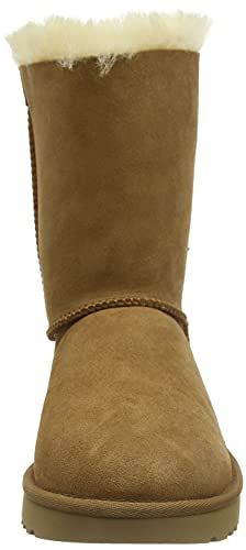 UGG Women's Bailey Bow Evergreen Fashion Boot, Brown, 37 EU