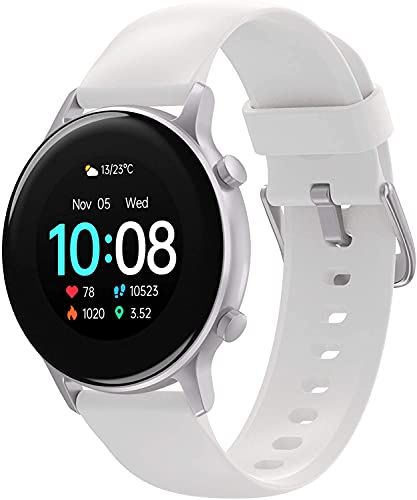 UMIDIGI Urun S Smartwatch Mujer Hombre Reloj Inteligente con Monitoreo de Oxígeno en Sangre y Frecuencia Cardíaca, Seguimiento del Sueño, Reloj de Carrera Impermeable con 17 Modos Deportivos