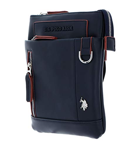 U.S. POLO ASSN. Cambridge Flat Crossbody Bag S Blue