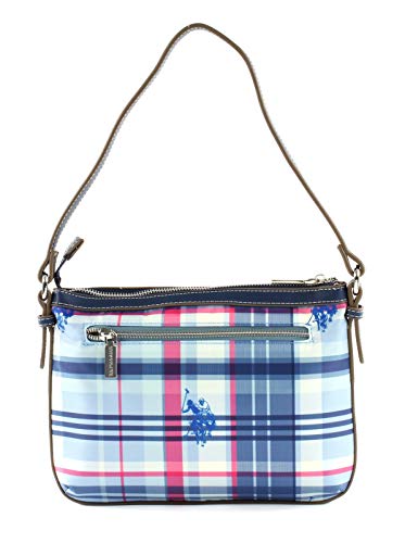 U.S. POLO ASSN. Flat Crossbody Bag Houston Light Blue