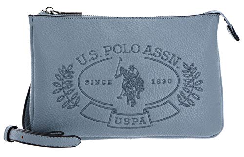 U.S. POLO ASSN. Hailey Flat Crossbody Bag S Light Blue