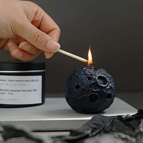 Vela hecha a mano de la luna perfumada de la fragancia de las velas DIY creativo hogar dormitorio decoraciones regalo