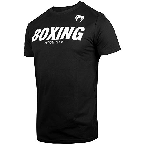 VENUM Boxing Vt Camiseta, Hombre, Negro/Blanco, M
