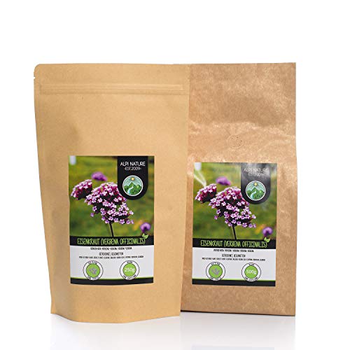 Verbena (250g), Verbena officinalis cortada, suavemente seca, 100% pura y natural para la preparación de té, té de hierbas