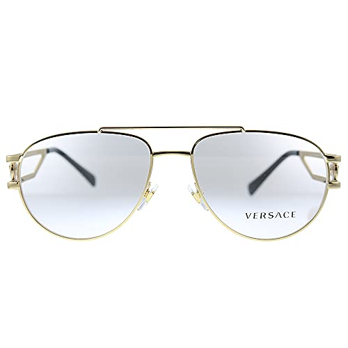 Versace Gafas de Vista ENAMEL MEDUSA VE 1269 Gold 55/16/140 hombre