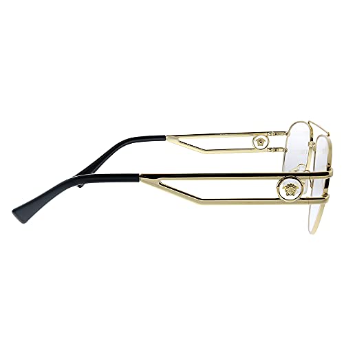 Versace Gafas de Vista ENAMEL MEDUSA VE 1269 Gold 55/16/140 hombre