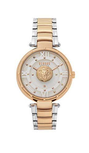 Versus Versace Reloj Analógico para Mujer de Cuarzo con Correa en Acero Inoxidable VSPHH0820