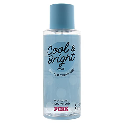 Victoria's Secret Pink Cool & Bright Body Mist 250 ml (paquete de 1)