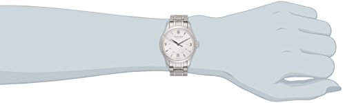 Victorinox Swiss Army Classic Alliance 241539 - Reloj analógico de Cuarzo para Mujer, Correa de Acero Inoxidable Color Plateado (Agujas luminiscentes, Cifras luminiscentes)