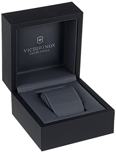 Victorinox Swiss Army Classic Alliance 241539 - Reloj analógico de Cuarzo para Mujer, Correa de Acero Inoxidable Color Plateado (Agujas luminiscentes, Cifras luminiscentes)