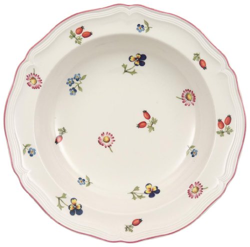 Villeroy & Boch Petite Fleur Plato hondo, 20cm, Porcelana Premium, Blanco/Colorido