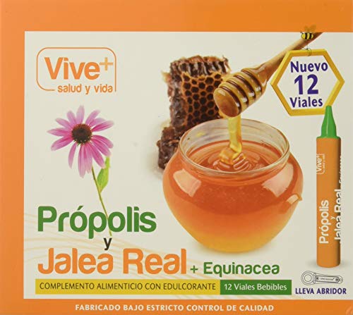 Vive+ Própolis con Jalea Real y Equinácea - 12 Unidades