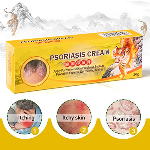 Volking Ungüento bacteriostático, Crema antiséptica y antibacteriana, Crema para la picazón Esterilización Reducir la picazón Crema de ungüento a Base de Hierbas para Hombres y Mujeres, 20 g