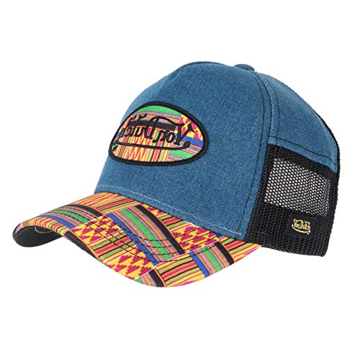 Von Dutch - Gorra Trucker con red Atru Denim azul Talla única