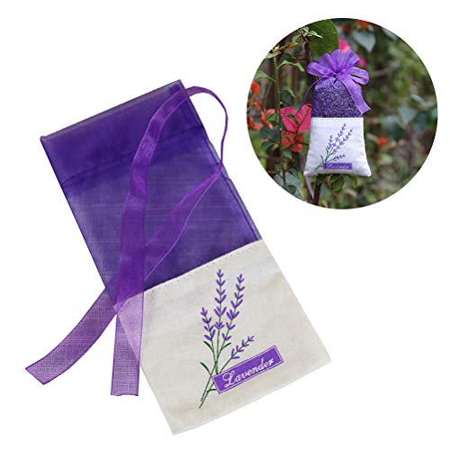 Vosarea - Lote de 30 bolsas de lavanda perfumadas, color morado oscuro