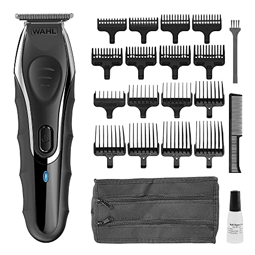 Wahl Aqua Blade - Recortadora de barba y barba para hombre, recortadores de rebanadas, juego de aseo macho, corte ultra cerrado, totalmente lavable, adecuado para uso húmedo/seco, cuidado de la barba