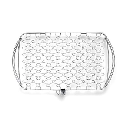 Weber 6471 Original Stainless Steel Fish Basket, Large,Multi