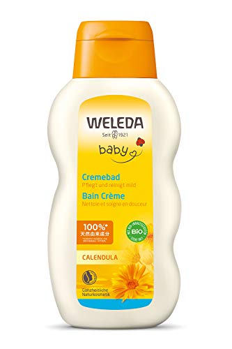 Weleda - Kit de Emulsión de Baño para bebés y niños - Caléndula, 200 ml