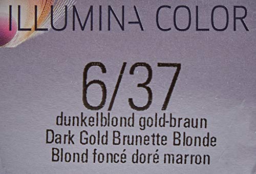 Wella Perfecton Illumina Color 6/37 - Tinte para el pelo, 60 ml, 1 unidad