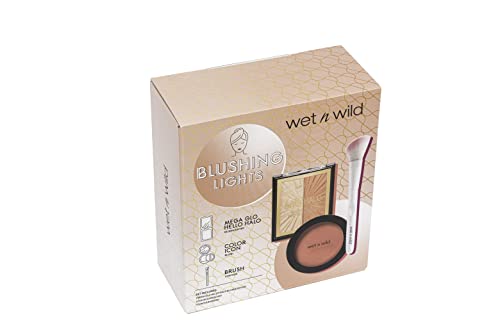 Wet n Wild Caja de Regalo Blushing Lights, Sets de Maquillaje para Niñas, Caja de Regalo de Maquillaje