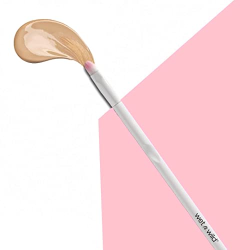 Wet n Wild - Makeup Brush - Pincel de Maquillaje Pequeño y Firme de Precisión de Cabezal Plano, Perfecto para Correctores - Brochas de Maquillaje Profesional - Small Concealer Brush 21 g