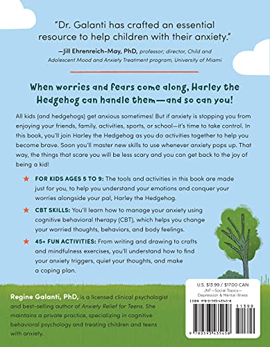 When Harley Has Anxiety: A Fun CBT Skills Activity Book to Help Manage Worries and Fears (For Kids 5-9)