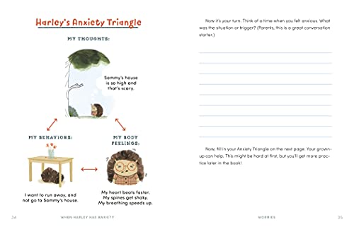 When Harley Has Anxiety: A Fun CBT Skills Activity Book to Help Manage Worries and Fears (For Kids 5-9)