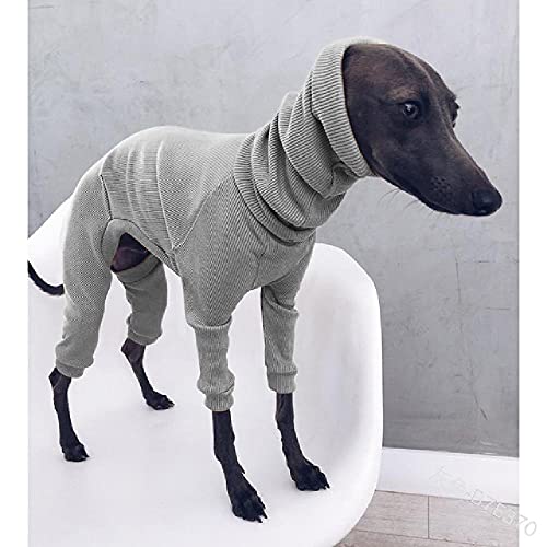 Whippet, Ropa de Galgo Italiano, Mono de Perro Ligero para Perros medianos Grandes, Pijamas para Mascotas, Pijamas para Camisa de Pastor PJS