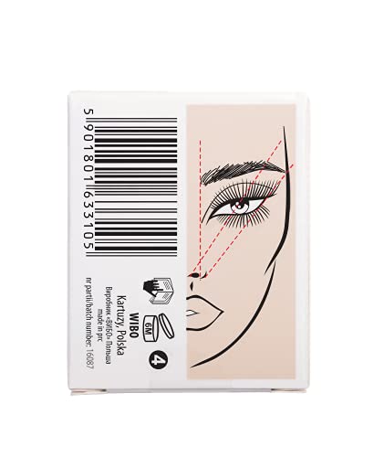 WIBO Pomada Para Cejas Rubio, Wibo Eyebrows Pomade 4 Blonde, 3 Unidad