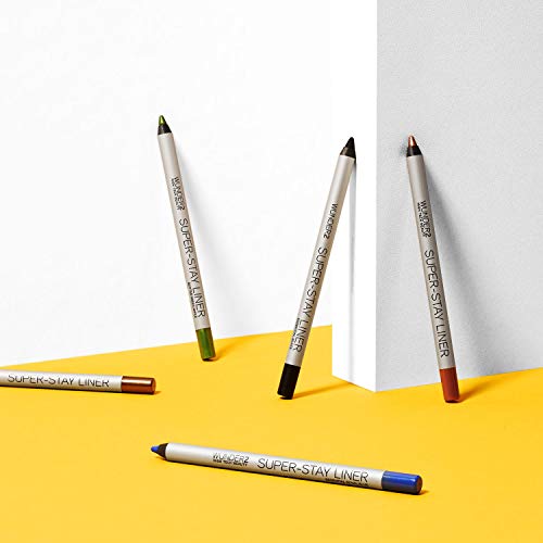 Wunder2 super-stay liners Lápices Eyeliner para un Look de Ojos Waterproof y Colorido, Color Essential Brown