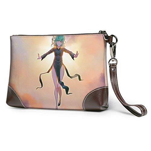 XCNGG ONE PUNCH MAN Mujeres Hombres Bolsa de almacenamiento Neceser de viaje Estuche de maquillaje Estuche de cosméticos con cremallera Bolsa de embrague Organizador de almacenamiento