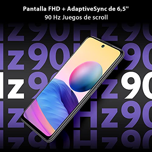 Xiaomi Redmi Note 10 5G Smartphone, 4GB 128GB Teléfono,DotDisplay FHD+ de 6,5”,MediaTek Dimensity 700,Cámara Triple(48MP+2MP+2MP+8MP), Versión Global(Gris)