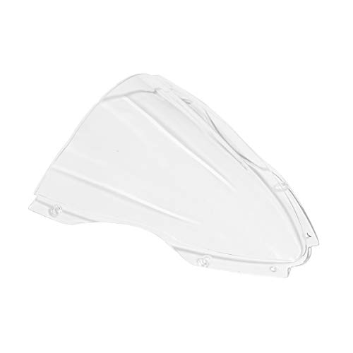 XMT-MOTOR Parabrisas de Motocicleta Adecuado para Kawasaki Ninja ZX-10R 2016-2019 Transparente