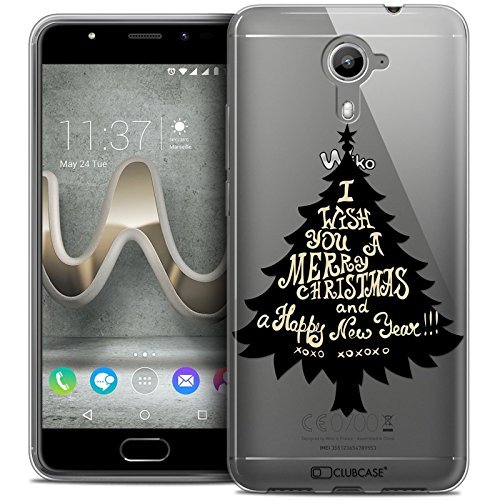 XOXO Tree - Carcasa para Wiko U Feel Prime, Ultrafina Navidad 2016