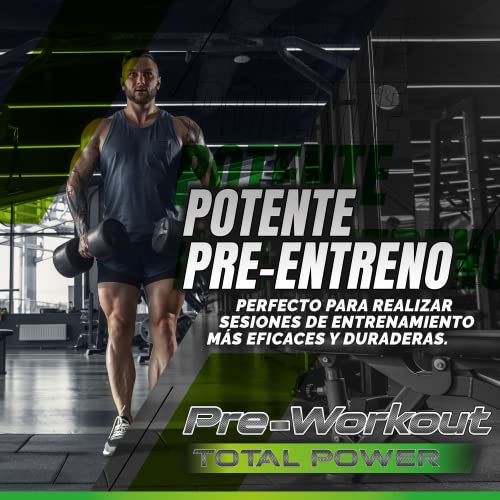 XPRO | Preentreno con Creatina + Arginina + Beta Alanina + Taurina + Cafeína + Vitaminas C, B6, B12 + Citrulina + Betaína | Mejora la congestión muscular | Potente influjo de energía | 30 servicios