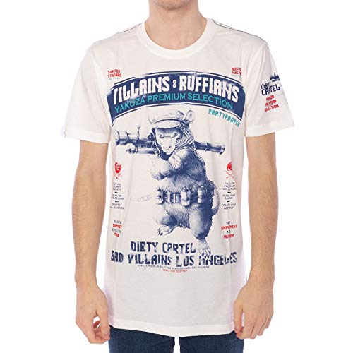 Yakuza Premium YPS-2802 - Camiseta, color blanco naturaleza L