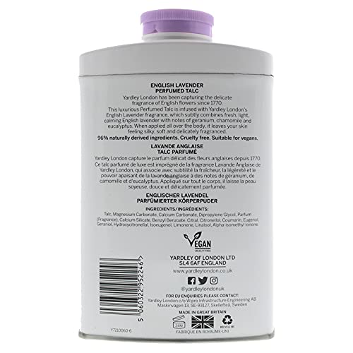 YARDLEY English Lavender Talco perfumado 200 g