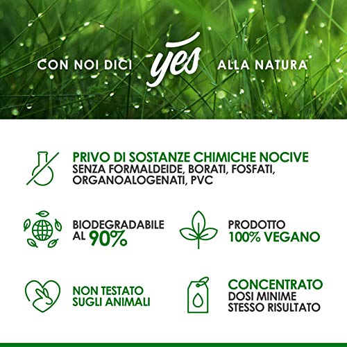 YesHome - Detergente para lavadora ecológico, Perfume de Provenza, 1 litro, 20 lavados, biodegradable al 90 %, vegano 100 %, sin productos químicos nocivos