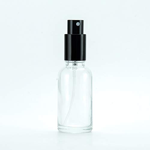 Yizhao Transparente Pulverizador Cristal 30ml, Glass Spray Bottles con [Atomizador],para Aceites Esenciales, Mezclas de Aromaterapia, Perfumes, Masajes, Líquidos Químicos, Farmacéutico– 12Pcs