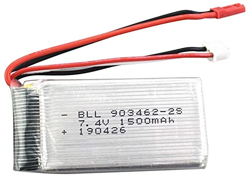 YUNIQUE ESPANA 1 Pieza 7.4V 1500MAH Li-Po batería Wltoys V913 V 913-25 Repuestos