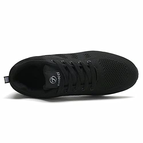 Zapatillas Deportivas Mujer Zapatos Casual Running Tenis Cómodas Ligeras Sneakers(Nero, EU 39)