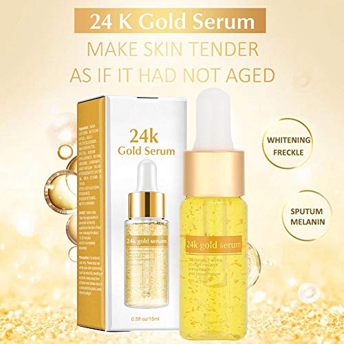 Zetiling Serum 24K Gold Serum Firstsun 15ml 24K Gold Serum Lifting Tightening Serum hidratante cuidado de la cara