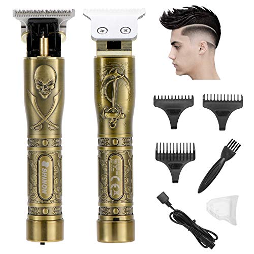 ZITFRI Máquina Cortapelo para Hombres Recortadora Eléctrica Maquina Cortar Pelo Profesional Impermeable Maquina Afeitar Barba de Precisión USB Carga Maquinilla de Afeitar Hombre Cortapelos Hombre