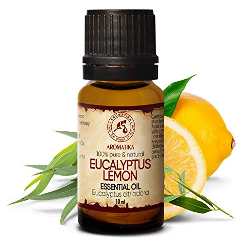 Aceite Esencial de Eucalipto Limón 10ml - Eucalipto Citriodora - 100% Puro y Natural para Sauna - Cosméticos - Aromaterapia - Difusores