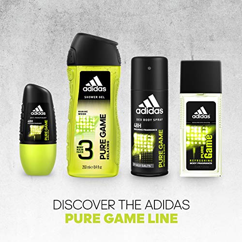 Adidas Pure Game Anti-Perspirant Roll On Antyperspirant w kulce dla mężczyzn 50ml